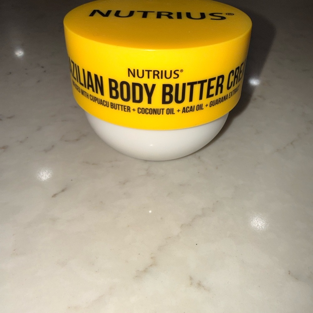 Brazilian Body Butter Cream - Yellow and White
